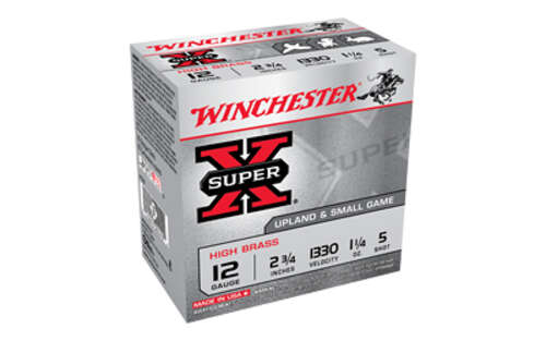 Ammunition Winchester Ammunition Super X 12Gauge WIN SPR-X 12GA 2-3/4" #5 25/250